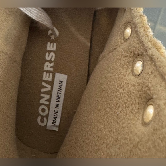 Converse run star hike platform sneakers chunky platform Corduroy High-Top NWOT - Picture 8 of 8